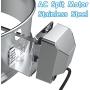 Kettle Grill Rotisserie Kit for 22-Inch Kettle Charcoal Grills as Weber/Napoleon/Kingsford; Universal Stainless Steel Grill Rotisserie Kit with Ring/Electric Spit Motor/Meat Forks/Tool Holder