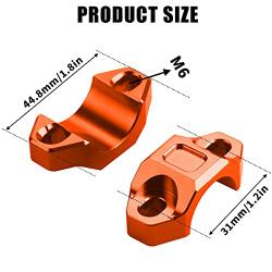 ORAEVY CNC Engine Kill Switch Mounting Backplate for 7/8