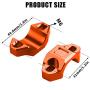 ORAEVY CNC Engine Kill Switch Mounting Backplate for 7/8