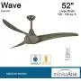 Minka-Aire F843-DRF Wave 52