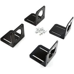 4pcs Nema 23 Stepper Motor Steel Mounting Bracket with Mounting Screws