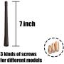 Unikpas Car Antenna Compatible for Nissan Versa 2007-16 Sentra 2007-13 Murano 2003-17 Rogue 2008-16 Altima 2006-11 Car Roof Replace Radio 7 inch Antenna Mast 28215-8H700
