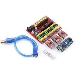 DollaTek CNC Shield V4+ with 3.0 A4988 Stepper Motor Driver Board