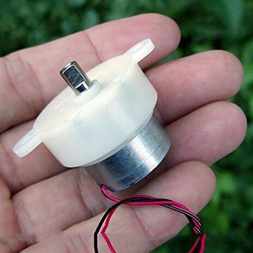 Xuulan Xianglaa-Motor Micro Electric 300 Gear Motor, DIY Stage Light Robot Arm, Slow Speed Reduction Mute Reducer Motor,