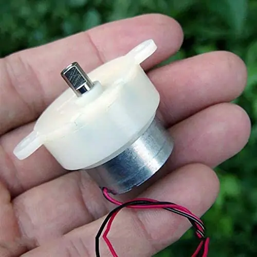 Xuulan Xianglaa-Motor Micro Electric 300 Gear Motor, DIY Stage Light Robot Arm, Slow Speed Reduction Mute Reducer Motor,