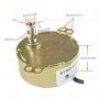 CHANCS TYC-50 Synchronous Motor 12V DC 0.8/1RPM 4W CCW Small Electric Motor for School Project…