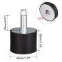 uxcell M10 Male Female Rubber Mounts, Shock Absorber, for Motor Generator Compressor Garage Reverse Osmosis Pump Impact Air Generator Car Bobbins, D40mmxH30mm 2pcs