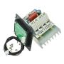 AC 220V 10000W High Power 80A SCR Voltage Regulator Speed Controller Dimming Dimmers Thermostat + Digital Meters