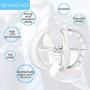 coldwind 5 Blades Lantern Wind Turbines Generator Vertical Axis Motor Kit 400w 12v 24v for Home Hybrids Street Light Use Electromagnetic-24v