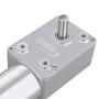 DC 12V Gear Reduction Motor Reversible High Torque Turbo Worm Gear Box Reduction Electric Motor(6RPM)