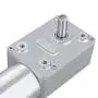 DC 12V Gear Reduction Motor Reversible High Torque Turbo Worm Gear Box Reduction Electric Motor(6RPM)