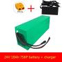 Wnicek 24V 18AH Lithium Battery Pack 29.4 Volts 18000mAh 7S 6P E-Bike Battery Pack for Scooters Electric Tools Electric Bicycles for Motors Within 750 Watts with Charger