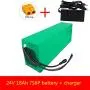 Wnicek 24V 18AH Lithium Battery Pack 29.4 Volts 18000mAh 7S 6P E-Bike Battery Pack for Scooters Electric Tools Electric Bicycles for Motors Within 750 Watts with Charger