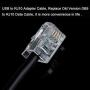 Silabs CP2102 Motor Servo CDHD 006 008 C7 RS232 Cable USB RS232 4P4C Serial Cable for Servotronix