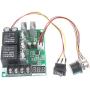 DollaTek DC 10-50V 12/24/48V 60A PWM DC Motor Speed Controller CW CCW Reversible Switch