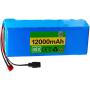 SHENGANG E-Bike Lithium-Ion Battery Pack 48V 12Ah with 54.6V Charger and BMS,XT60, for 250W/350W/500W/750W/1000W Electric Bicycle/Scooter Motor,T60