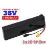 YUWYP 36V Battery 10S3P 14Ah 18650 Lithium ion Battery Pack for 42v 14000mAh ebike Electric car Bicycle Motor Scooter with 20A BMS 500W