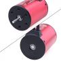 Surpass Hobby KK 3660 3500KV Waterproof Brushless Motor Shaft 3.175mm with Brushless 80A ESC and Program Card + Heatsink Combo for 1/10 RC Car