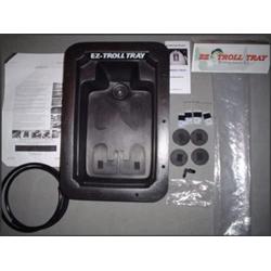 EZ-Troll Fishing Boat Motor Tray, Black