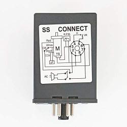 Laliva Tool - 1PCS Motor Speed Controller AC 220V 50HZ Corotation Reverse Option LED Indicator