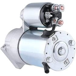Rareelectrical New Starter Motor Compatible with GENERAC Engine GTH990 GTV760 GTV990 10455515 0C3017 0E4271 0E42710ESV 0E42710SRV 0E9323 C3017 E4271