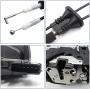 Door Lock Actuator Latch Assembly Front Left Side Compatible with 08-15 Nissan Rogue Replace OEM:# 80501-JM00A, 80501-JM10A 72091 937-266, 937266
