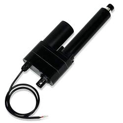 24V Feedback Linear Actuator (2000 lbs. / 24 in.) High Force Potentiometer and Heavy Duty Capabilities | DC Electric Motor, Stainless-Steel Stroke and IP65 Protection. Model PA-17-24-2000-N-24VDC