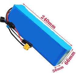 YUWYP 48V Lithium Ion Battery Electric Bicycle Scooter 25Ah 13S3P Ebike Battery Pack with BMS and Charger 250W-1000W Motor