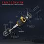 Surpass Hobby Supersonic 380 10.5T (4000KV) Sensored Brushless Motor Shaft 3.175mm for 1/12 1/14 RC Racing Car