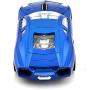 ECOiNVA Wireless Sports Car Mouse Laptop Desktop Computer Mice 2.4G USB Optical Mouse (Blue)