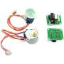 DGZZI 2Set 28BYJ-48 DC 5V Geared Stepper Motor + ULN2003 Driver Test Module Board for Arduino