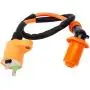 QAZAKY Performance Ignition Coil for GY6 50cc - 90cc 110cc 125cc 150cc 4-stroke Engine Motorcycle Scooter ATV Go Kart Moped Quad Pit Dirt Racing Bike QMJ157 QMI157 QMJ152 QMI152 Roketa Sunl Baja Kymco