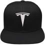 Tesla Motors Flex Fit Hat Baseball Cap Embroidered Flat Curved Brim
