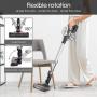 Stick Cordless Vacuum Cleaner, 25KPa Vacuum Cleaner with 250w Motor, 1.3L Dust Cup, Electric Sofa Brush, 15-30mins Runtime, Powerful Cordless Vacuum for Carpet, Hard Floor