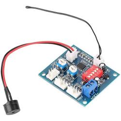 DC 12V Four Wire Thermostat PWM Fan Speed Controller Governor Driver Module Temperature Relay for PC
