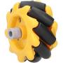 Mecanum Wheel 48mm Omni-Directional Wheel Smart Robot Car Accessories DIY Toy Components (1 Pair)