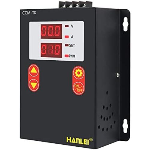 uniquegoods DC 12V-80V Motor Speed Controller PWM Governor with Soft Start/Stop Over-Current/Under-Voltage Protection