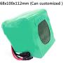 Jieoto 24V 15000mAh E-Bike Li-ion Battery Pack 15Ah 6S 6P Battery for 250W 350W Motor for Electric Tools Model Aircraft Power Wheelchairs with Charger+ BMS