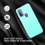for Moto G Pure Phone Case: Protective Rugged Silicone Cover - Drop Full Protection Shockproof - Durable Aesthetic Matte Cases for Motorola Moto G Pure - Slim Cute Girly Phone Case (Mint Green)