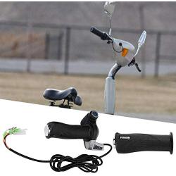 Alomejor 1000W Motor Brushed Controller with Throttle Twist Grips Display for Electric Bike Tricycle Scooter
