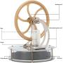 DjuiinoStar DLTD-303 and Mini Hot Air Stirling Engine DHA-BS-301 Bundle