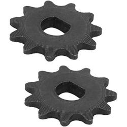 Alomejor 2Pcs Electric Sprocket Drive Pinion with 11 Tooth, 25H High Speed Motor Gear Metal Chain Sprocket for E Scooter