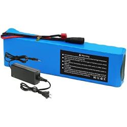 Jieoto Electric Bicycle Battery 24V 12Ah Lithium Battery Pack,Waterproof PVC Lithium Battery Pack for 500W 350W 250W Motorcycles Scooter Motor