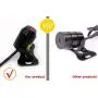 SWEON 12V Automotive Red LED Car Laser Fog Lamp Universal Anti Collision Rear-end Car or Motorcycle Laser Tail Fog Light Waterproof Auto Brake Parking Lamp Rearing Warning Safety Light(1-Set)
