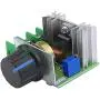 Régulateur de tension SCR 2000W 220V, Contrôleur de vitesse moteur, Thermostat, Module de régulation de tension électronique (Couleur : 1 pièce) Régulateur de tension SCR 2000W 220V, Contrôleur de vitesse moteur, Thermostat, Module de régulation de tension électronique (Couleur : 1 pièce)