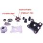 Boat Motor 394711 0394711 0318875 0388139 0318999 0319989 0386685 0386697 0386886 Water Pump Repair Kit with Housing for Evinrude Johnson OMC BRP 9.9HP-15HP Outboard Engine,for Sierra Marine 18-3327
