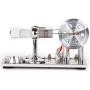 Sunnytech Hot Air Stirling Engine Motor Model Educational Toy Electricity Generator Colorful LED (SC001)