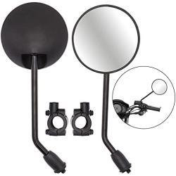 Jeemiter Motor Side Rearview Mirrors adjustable for w/ 7/8