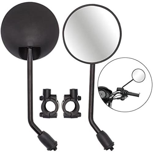 Jeemiter Motor Side Rearview Mirrors adjustable for w/ 7/8