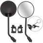 Jeemiter Motor Side Rearview Mirrors adjustable for w/ 7/8